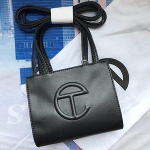 Telfar Small Black Shopping Bag